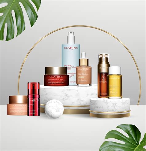 clarins cosmetics.